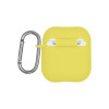 Θήκη Σιλικόνης Sonique Color για AirPods 1/2 Κίτρινο