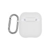 Θήκη Σιλικόνης Sonique Color για AirPods 1/2 Λευκό