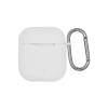 Θήκη Σιλικόνης Sonique Color για AirPods 1/2 Λευκό
