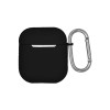 Θήκη Σιλικόνης Sonique Color για AirPods 1/2 Μαύρο