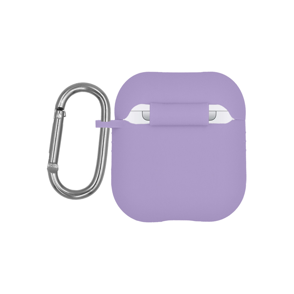 Θήκη Σιλικόνης Sonique Color για AirPods 1/2 Λιλά