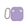 Θήκη Σιλικόνης Sonique Color για AirPods 1/2 Λιλά