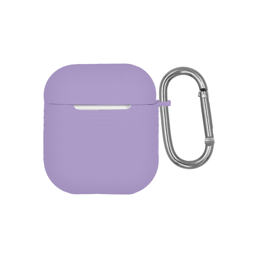 Θήκη Σιλικόνης Sonique Color για AirPods 1/2 Λιλά