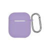 Θήκη Σιλικόνης Sonique Color για AirPods 1/2 Λιλά