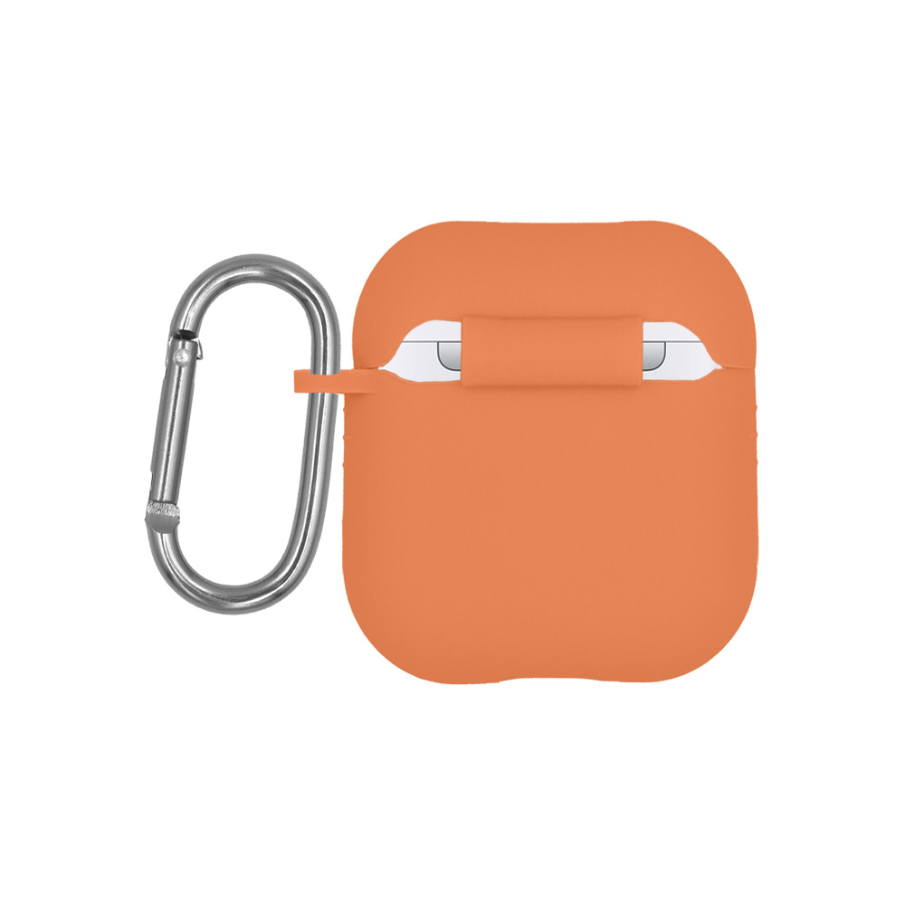Θήκη Σιλικόνης Sonique Color για AirPods 1/2 Κοραλί