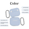 Θήκη Σιλικόνης Sonique Color για AirPods 3 Γαλάζιο