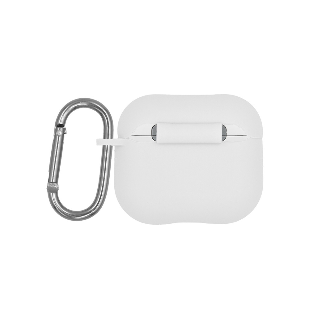 Θήκη Σιλικόνης Sonique Color για AirPods 4 Λευκό