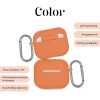 Θήκη Σιλικόνης Sonique Color για AirPods 4 Κοραλί