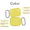 Θήκη Σιλικόνης Sonique Color για AirPods Pro 3 Κίτρινο