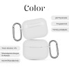 Θήκη Σιλικόνης Sonique Color για AirPods Pro 3 Λευκό