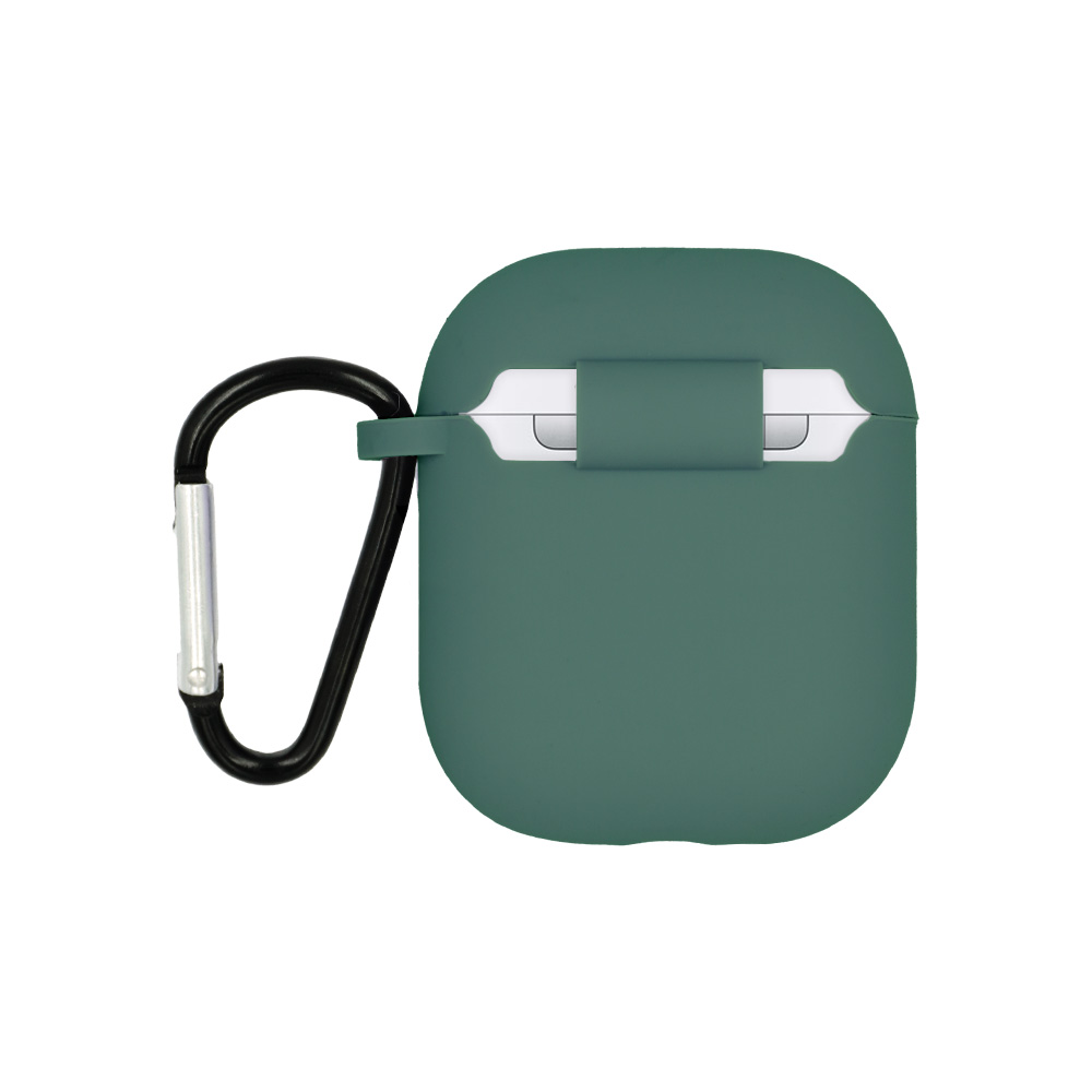 Θήκη Σιλικόνης Sonique Soft Touch για AirPods 1/2 Πράσινο