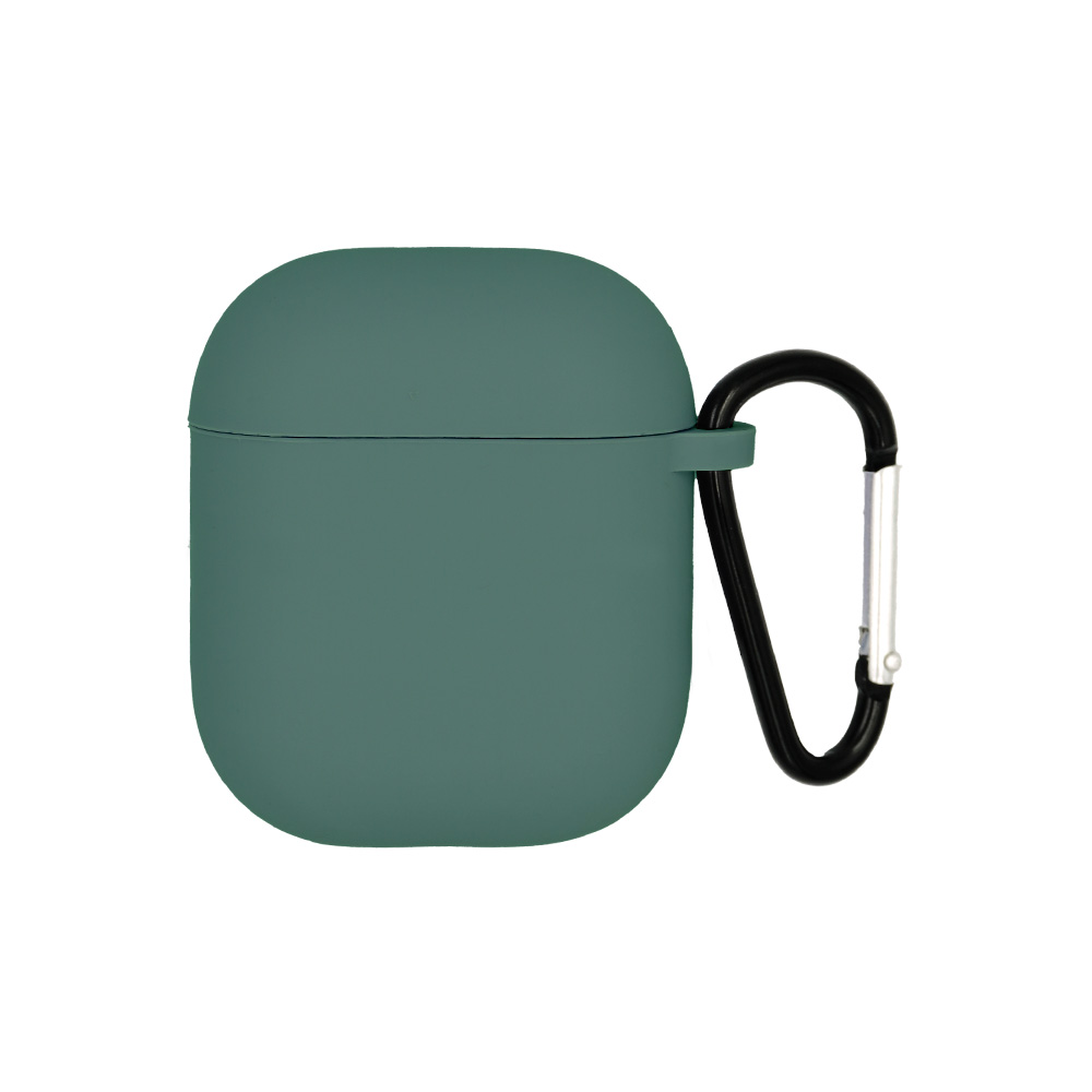 Θήκη Σιλικόνης Sonique Soft Touch για AirPods 1/2 Πράσινο
