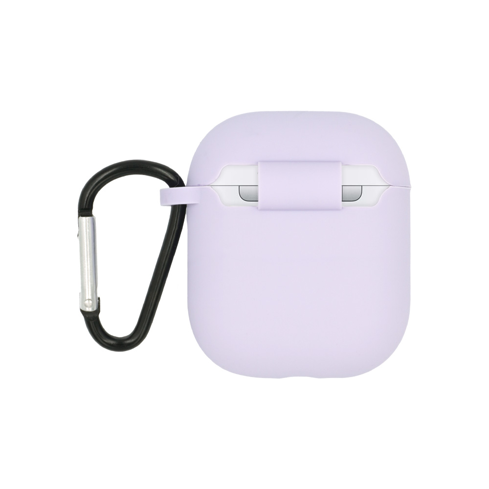Θήκη Σιλικόνης Sonique Soft Touch για AirPods 1/2 Λιλά