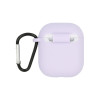 Θήκη Σιλικόνης Sonique Soft Touch για AirPods 1/2 Λιλά