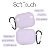 Θήκη Σιλικόνης Sonique Soft Touch για AirPods Pro Λιλά