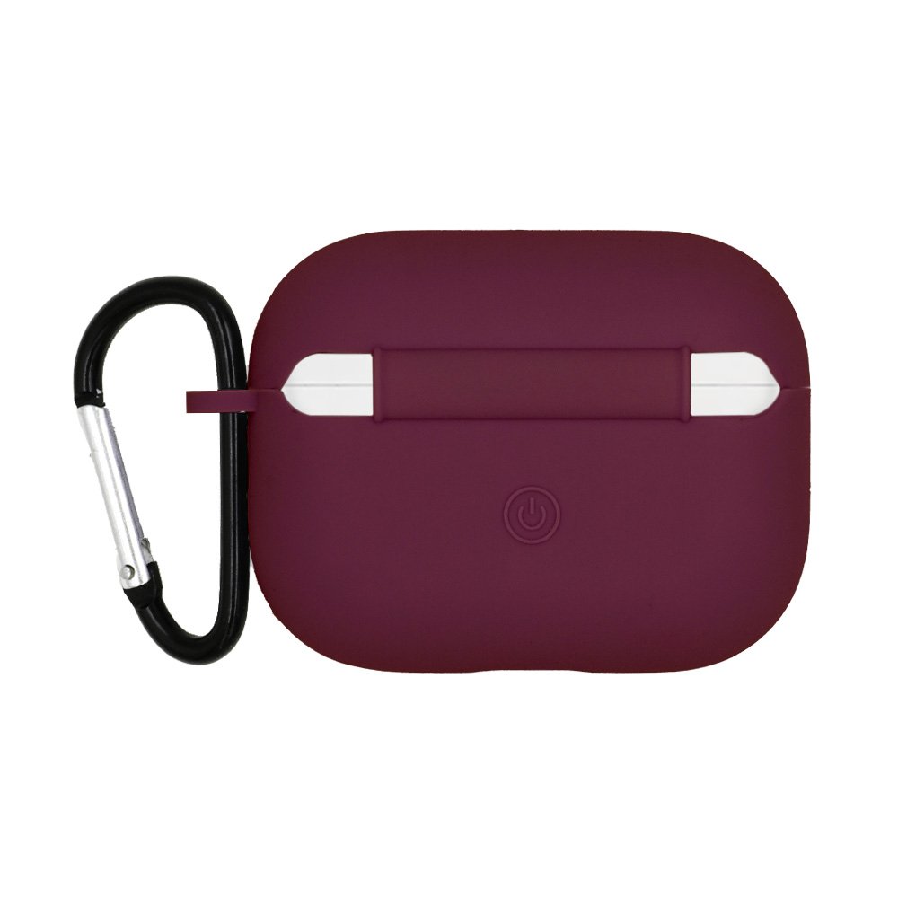 Θήκη Σιλικόνης Sonique Soft Touch για AirPods Pro Μπορντό