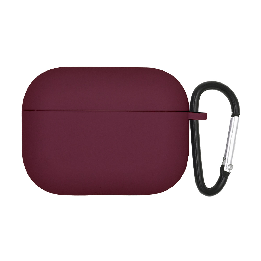 Θήκη Σιλικόνης Sonique Soft Touch για AirPods Pro Μπορντό