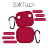 Θήκη Σιλικόνης Sonique Soft Touch για AirPods 3 Κόκκινο