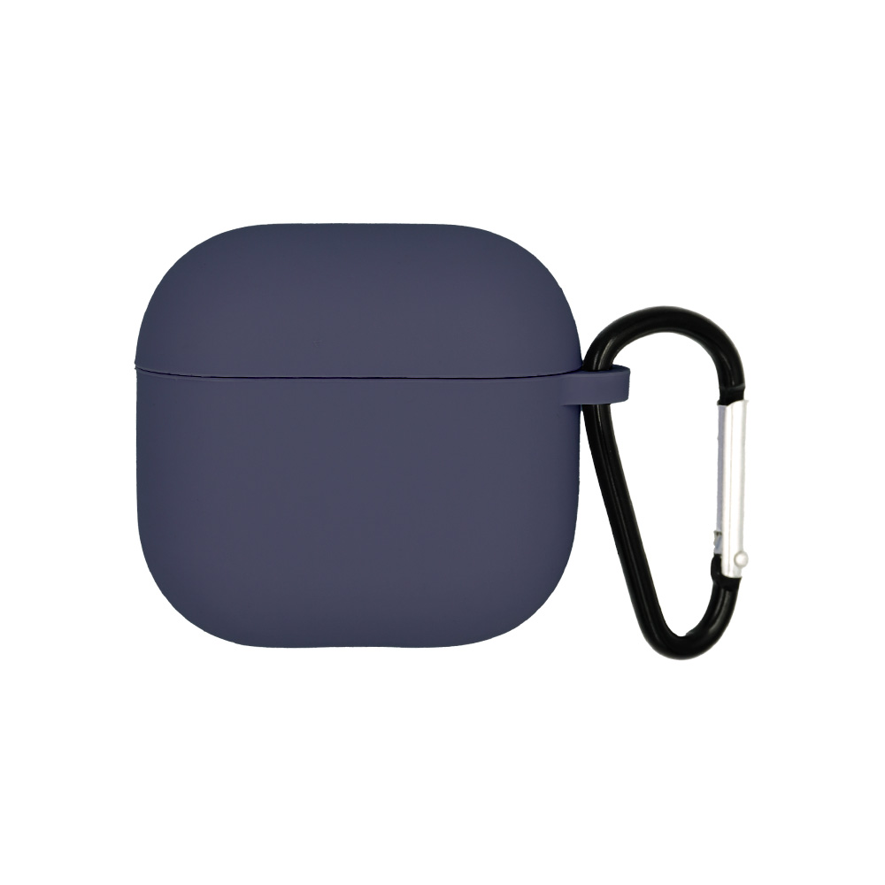 Θήκη Σιλικόνης Sonique Soft Touch για AirPods 4 Μπλε Σκούρο