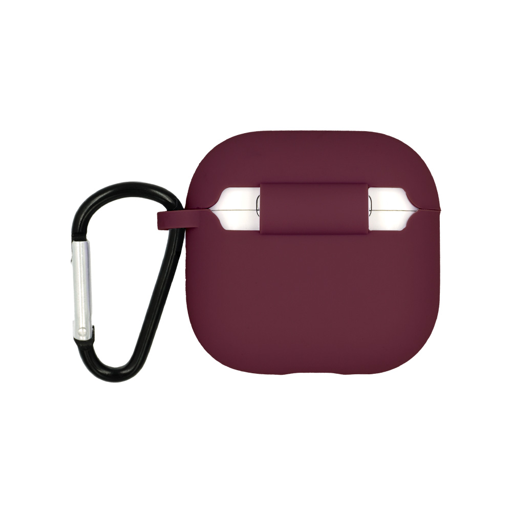 Θήκη Σιλικόνης Sonique Soft Touch για AirPods 4 Μπορντό