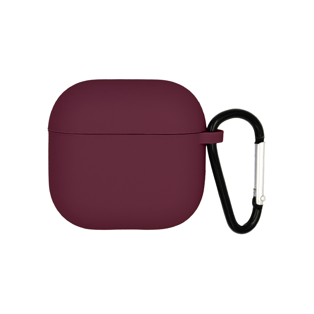 Θήκη Σιλικόνης Sonique Soft Touch για AirPods 4 Μπορντό