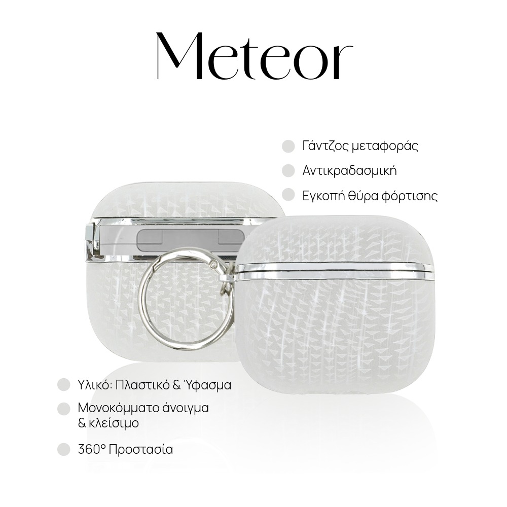 Θήκη Sonique Meteor για AirPods 3 Γκρι