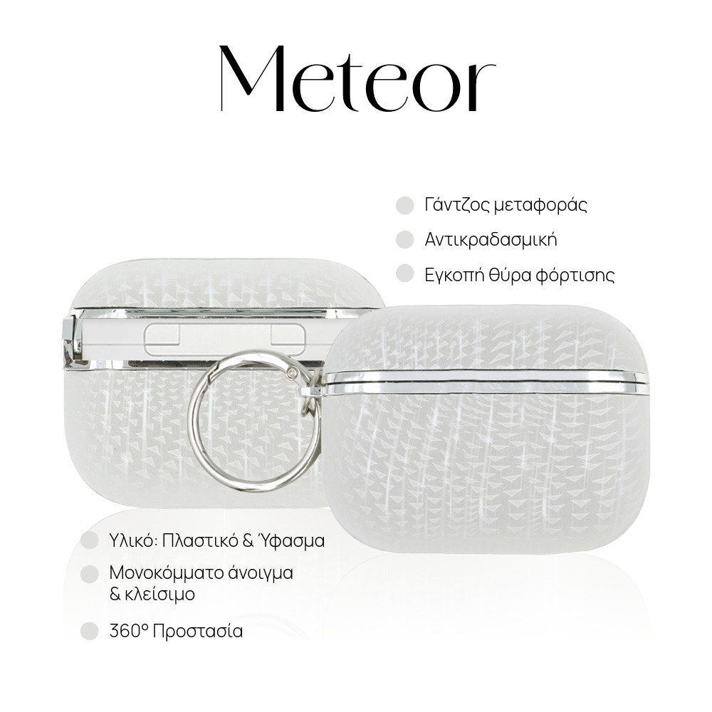 Θήκη Sonique Meteor για AirPods Pro 2 Γκρι