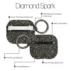 Θήκη Sonique Diamond Sparkle για AirPods 3 Ανθρακί