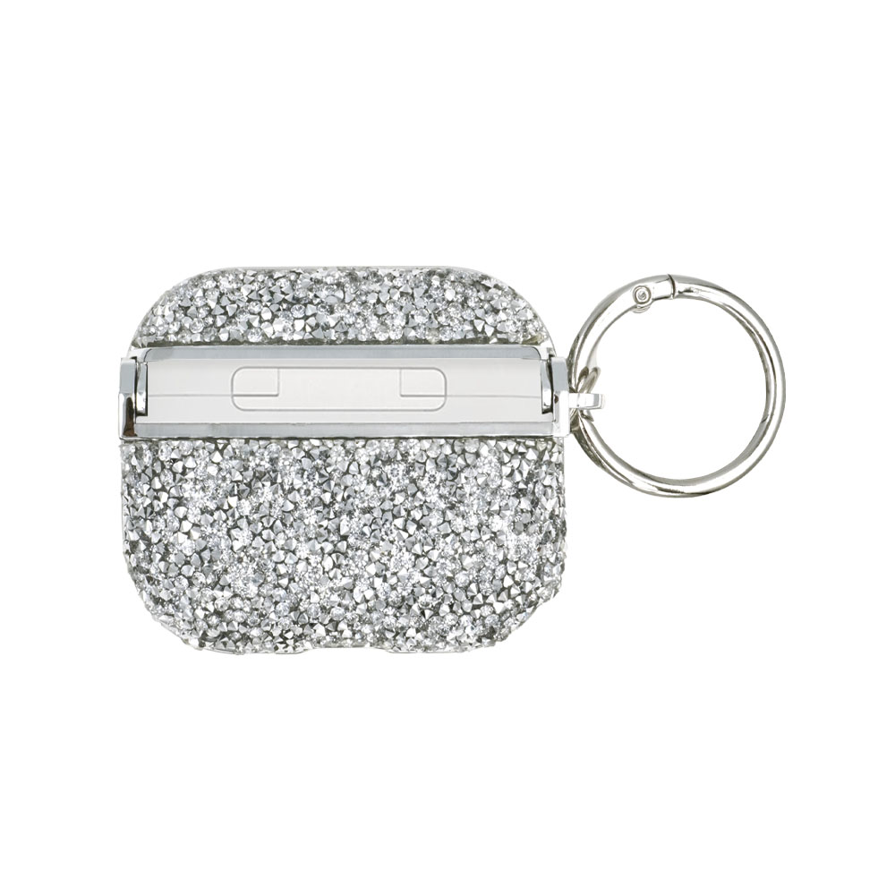 Θήκη Sonique Diamond Sparkle για AirPods 4 Ασημί