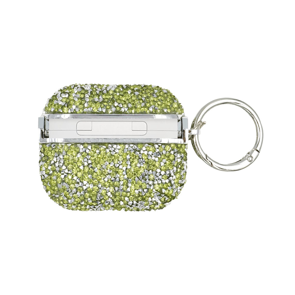 Θήκη Sonique Diamond Sparkle για AirPods 4 Πράσινο Ανοιχτό
