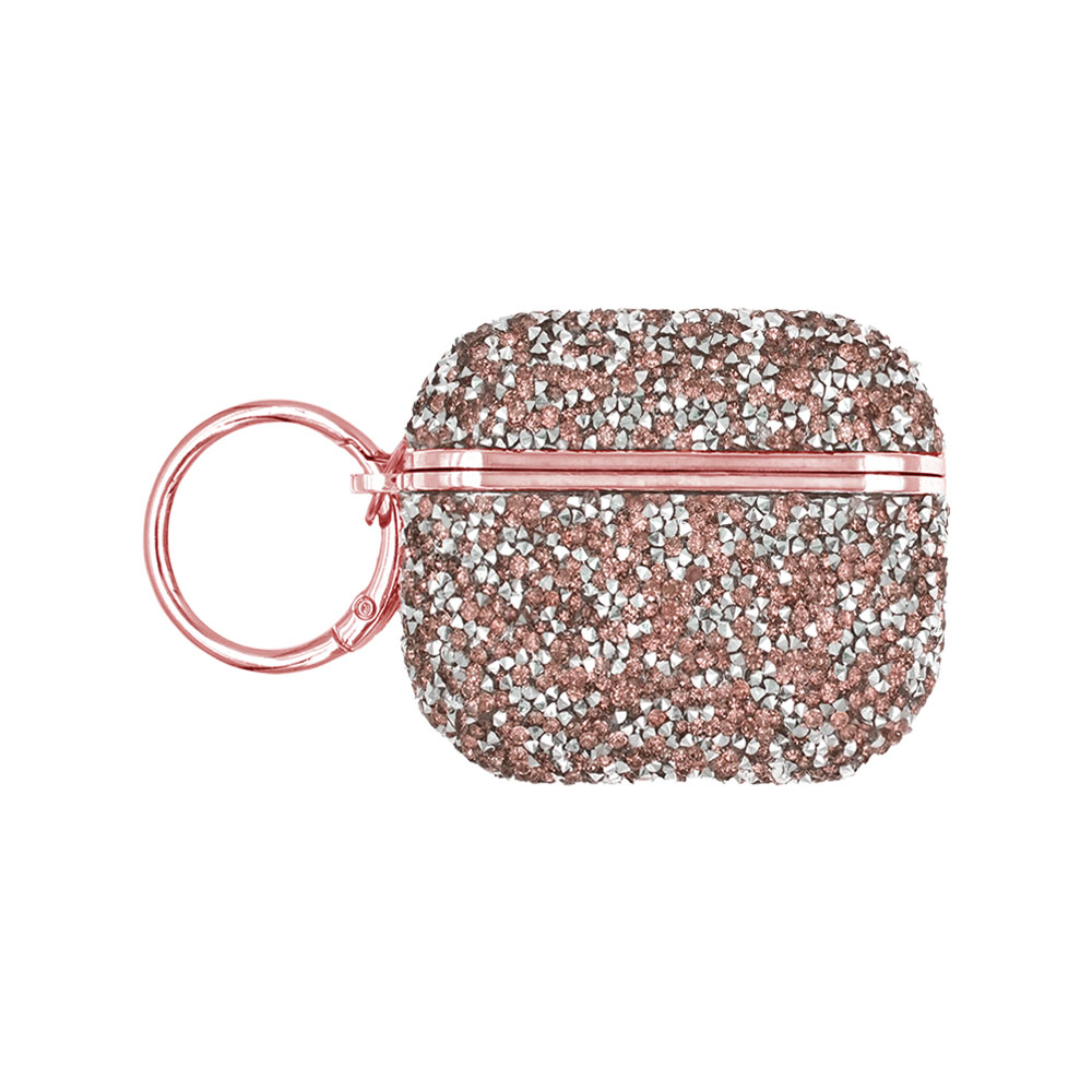 Θήκη Sonique Diamond Sparkle για AirPods 4 Ροζ Χρυσό