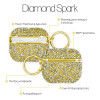 Θήκη Sonique Diamond Sparkle για AirPods 4 Χρυσό
