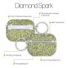 Θήκη Sonique Diamond Sparkle για AirPods Pro 2 Πράσινο Ανοιχτό