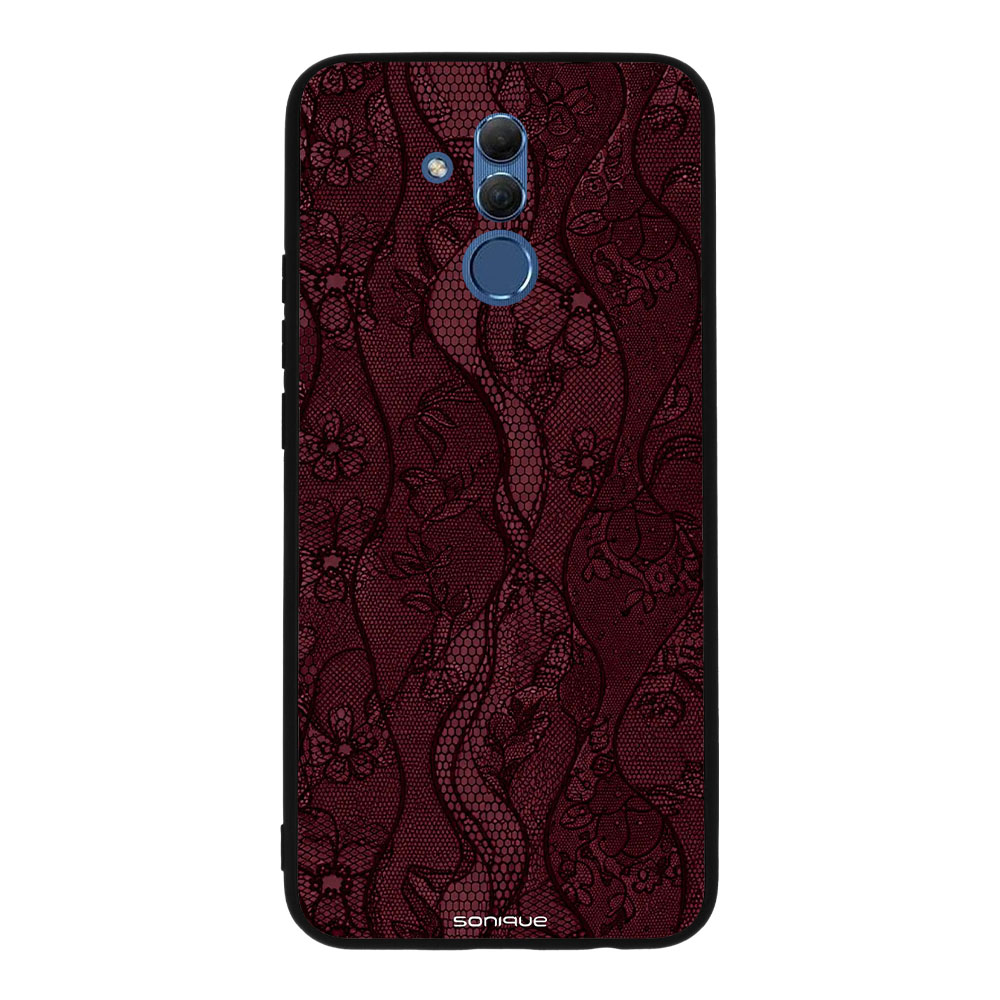 Θήκη Sonique DIVA Series για Huawei Mate 20 Lite Βουργουνδί Δαντέλα