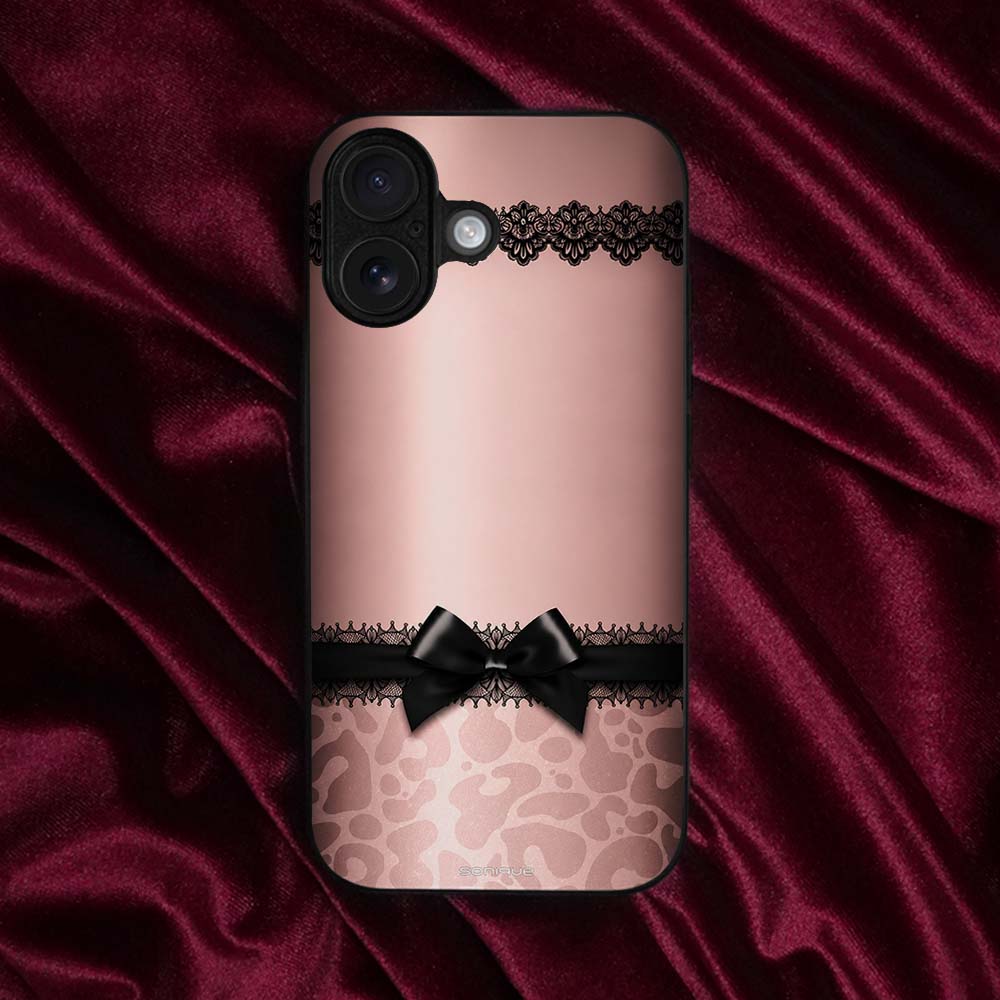 Θήκη Sonique DIVA Series για Huawei Mate 20 Lite Λεοπάρ Φιόγκος – Ροζ