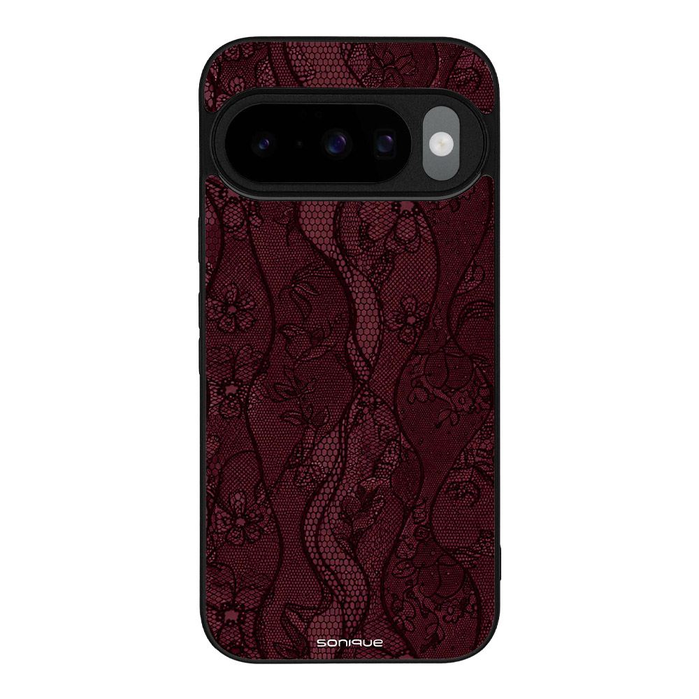 Θήκη Sonique DIVA Series για Google Pixel 10 5G / Pixel 10 Pro 5G Βουργουνδί Δαντέλα