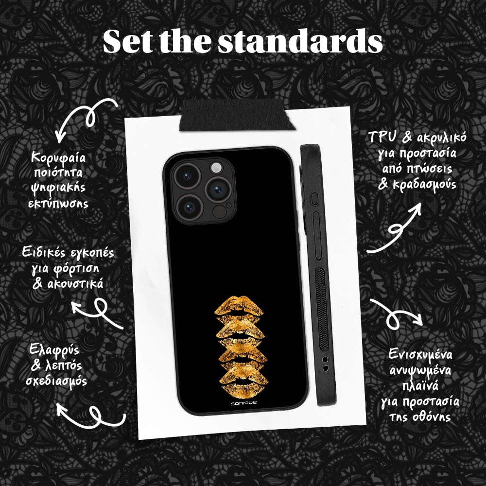 Θήκη Sonique DIVA Series για Google Pixel 8 5G Golden Kisses