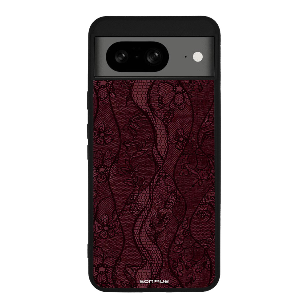 Θήκη Sonique DIVA Series για Google Pixel 8 5G Βουργουνδί Δαντέλα