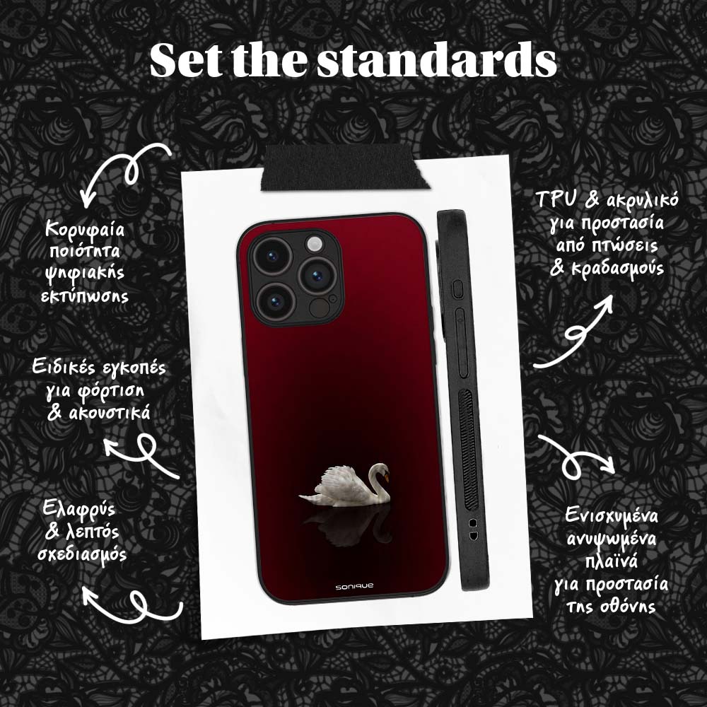 Θήκη Sonique DIVA Series για Google Pixel 8 5G Κύκνος