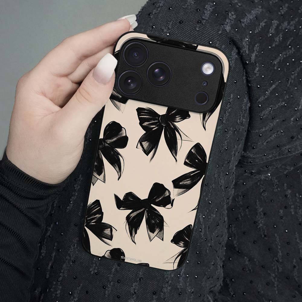 Θήκη Sonique DIVA Series για Google Pixel 8 5G Μαύρα Φιογκάκια