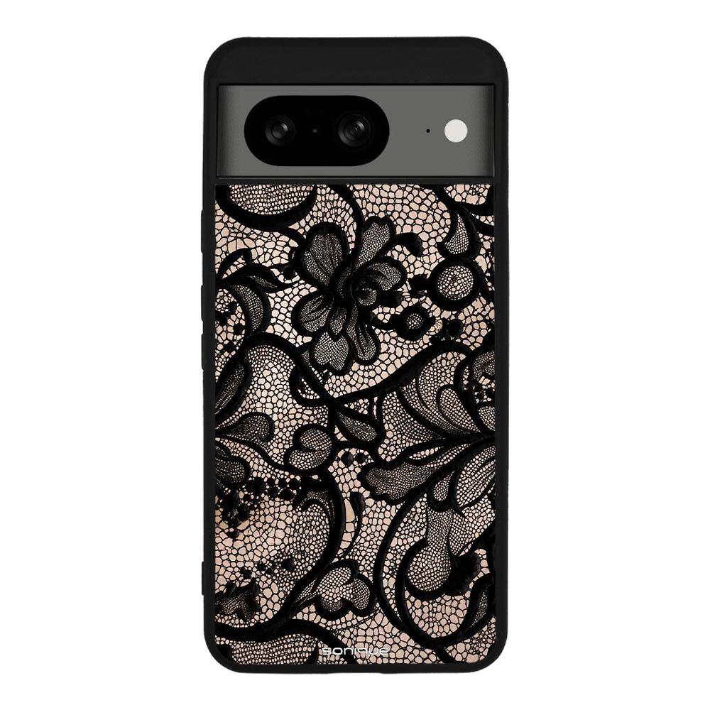 Θήκη Sonique DIVA Series για Google Pixel 8 5G Μαύρη Δαντέλα
