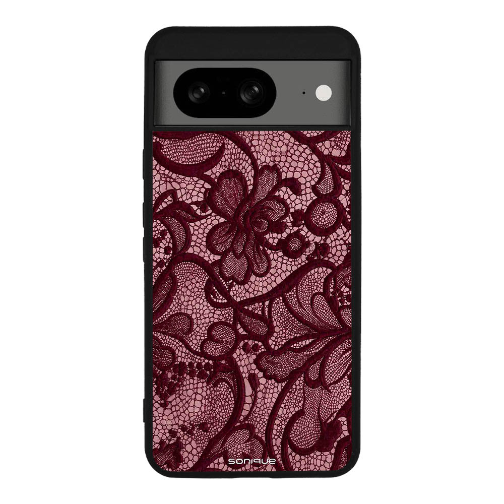 Θήκη Sonique DIVA Series για Google Pixel 8 5G Μπορντό Δαντέλα
