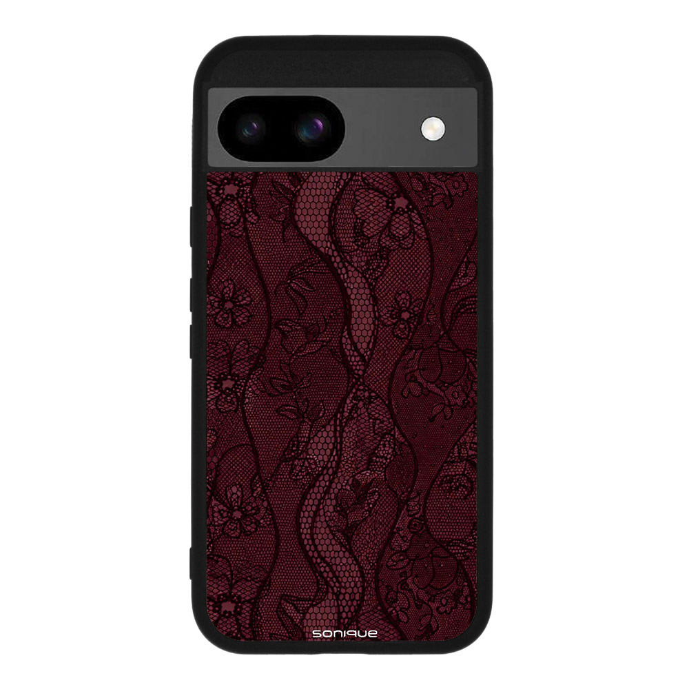 Θήκη Sonique DIVA Series για Google Pixel 8a 5G Βουργουνδί Δαντέλα