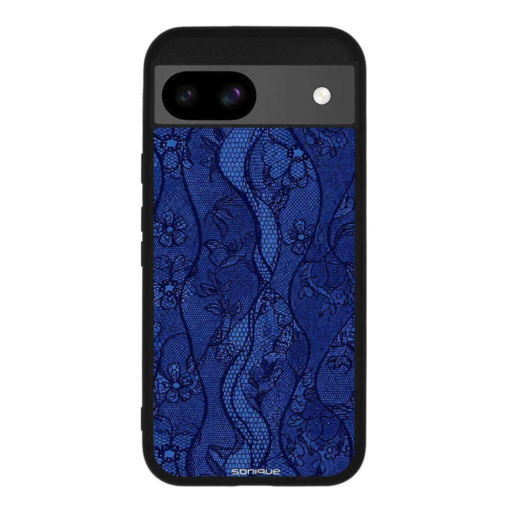 Θήκη Sonique DIVA Series για Google Pixel 8a 5G Μπλε Δαντέλα