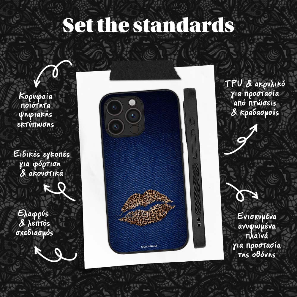 Θήκη Sonique DIVA Series για Google Pixel 9 Pro 5G Denim Leopard