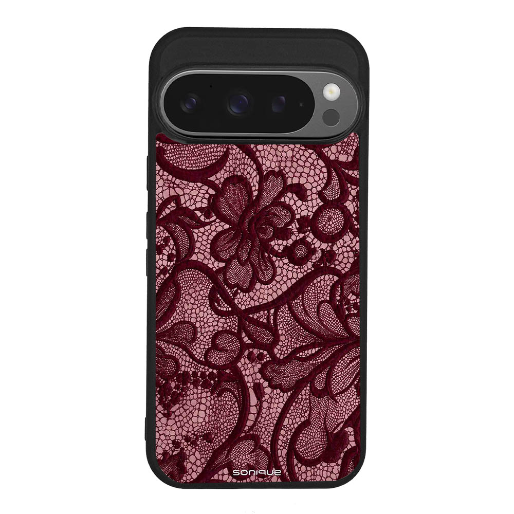 Θήκη Sonique DIVA Series για Google Pixel 9 Pro 5G Μπορντό Δαντέλα
