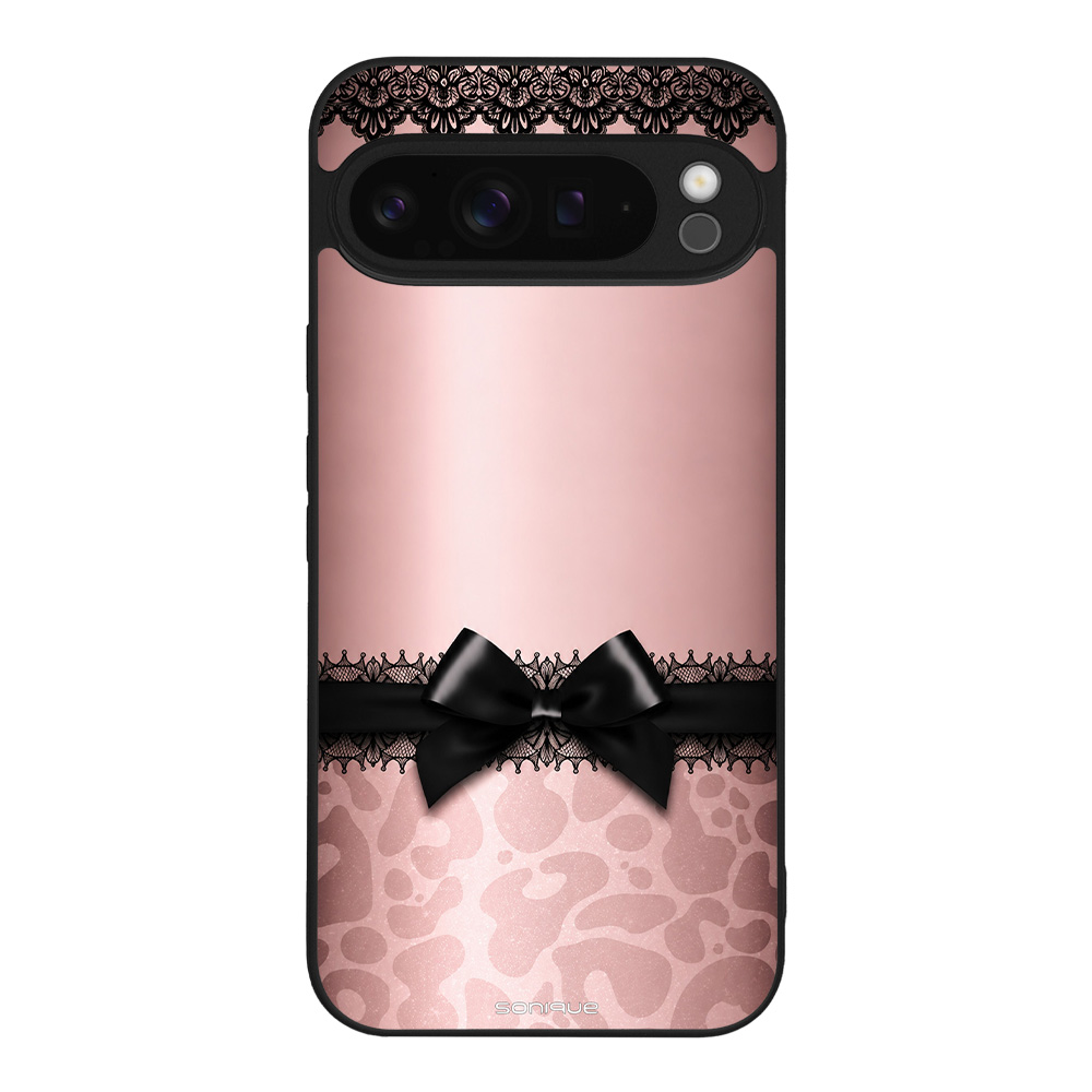 Θήκη Sonique DIVA Series για Google Pixel 9 Pro XL 5G Λεοπάρ Φιόγκος – Ροζ