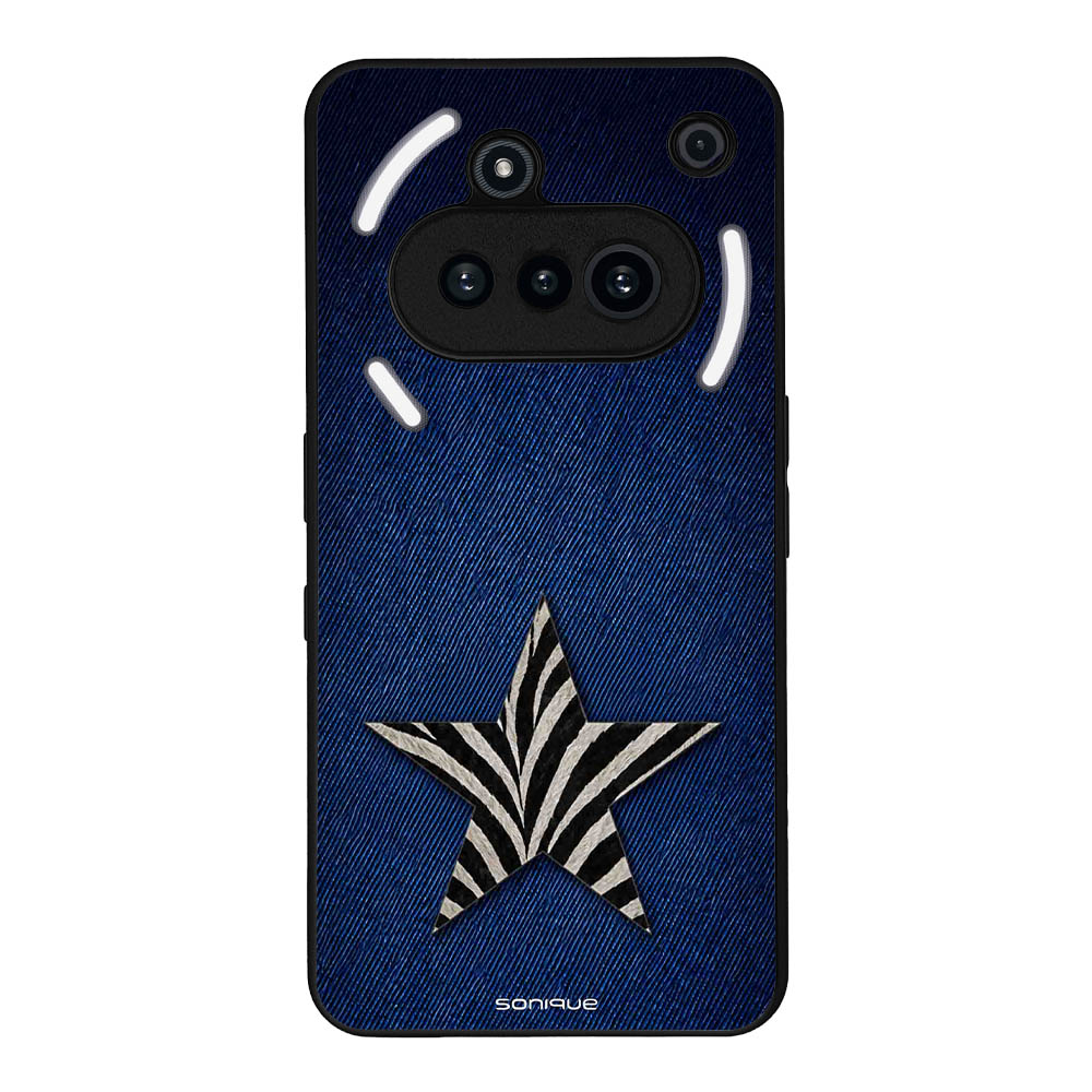 Θήκη Sonique DIVA Series για Nothing Phone 3a Denim Zebra