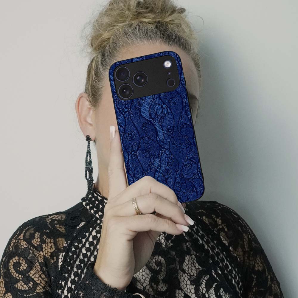 Θήκη Sonique DIVA Series για Nothing Phone 3a Μπλε Δαντέλα