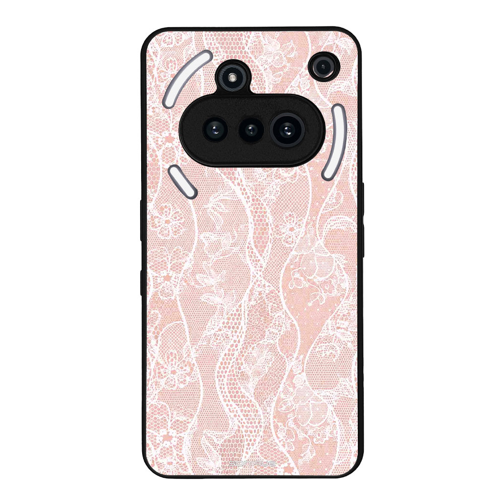 Θήκη Sonique DIVA Series για Nothing Phone 3a Ροζ Δαντέλα